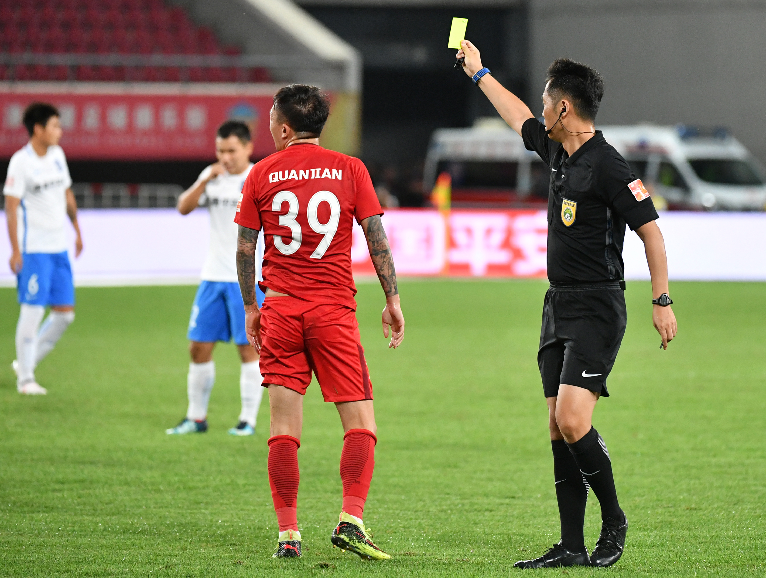 关于天津泰达全力备战下一轮比赛的信息